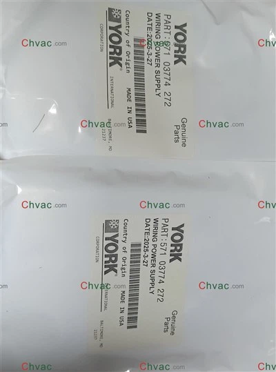 York 571-03774-272 OKABLOWANIE ZASILANIA YD